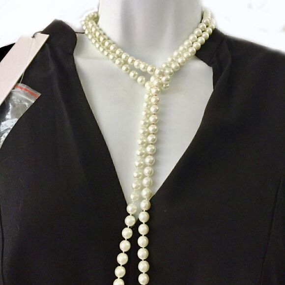 Funktional Black Front Fold Blouse XS-Viscose New - Picture 2 of 7